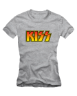 marškinėliai kiss logo